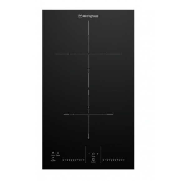 WHI323BE Westinghouse 30 cm 2 Zone Induction Cooktop 